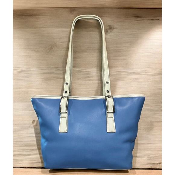 Vintage Coach 9847 Legacy West Leather Market Tote Bag & 6780 Skinny Wristlet - Picture 3 of 16